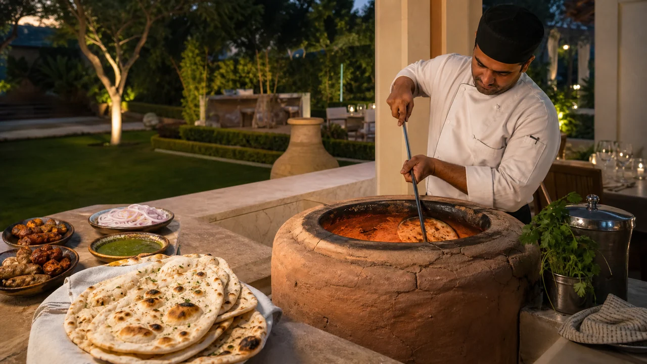 Modern Indian Dinner 1